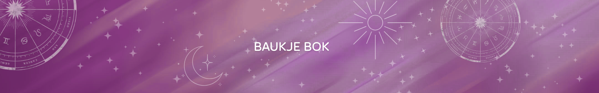banner met tekst Baukje Bok